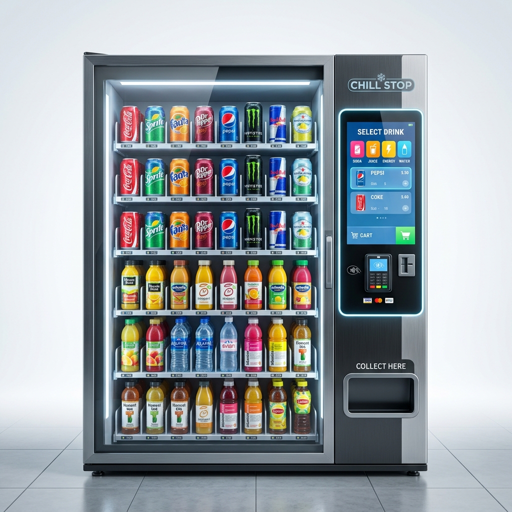 Cold Drink Vending Machine