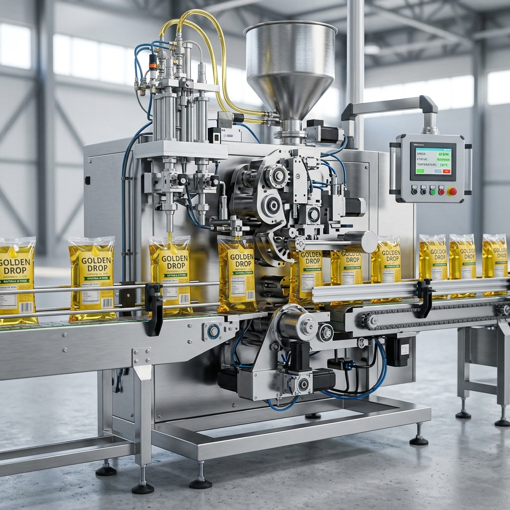 Automatic Oil Pouch Packing Machine