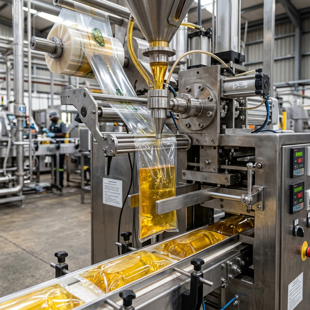 Oil Pouch Packing Overview