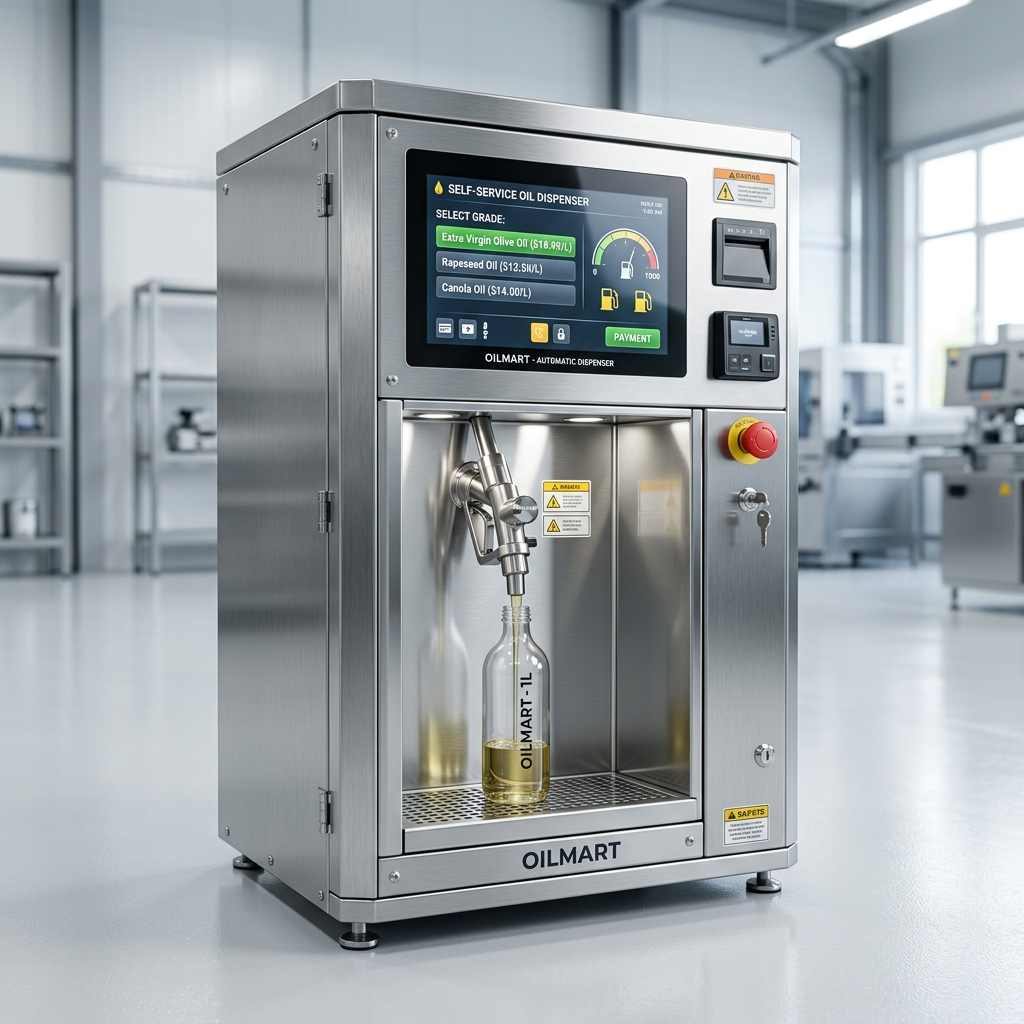 Automatic Oil Vending Machine