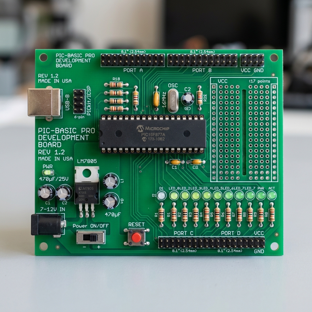 PIC Basic Development Board