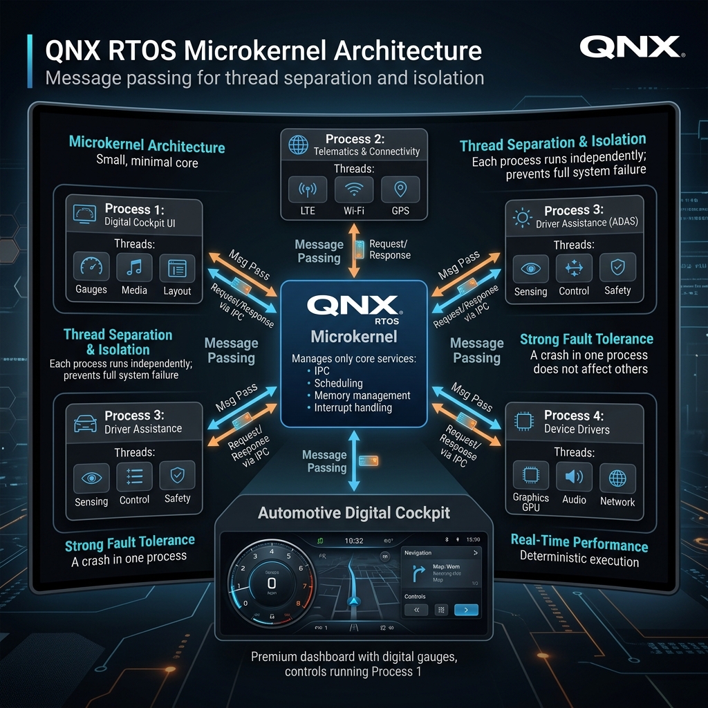 QNX RTOS Architecture